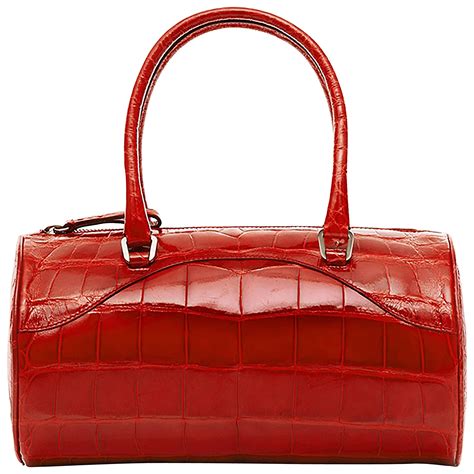 prada handbag red lining|red prada bag vintage.